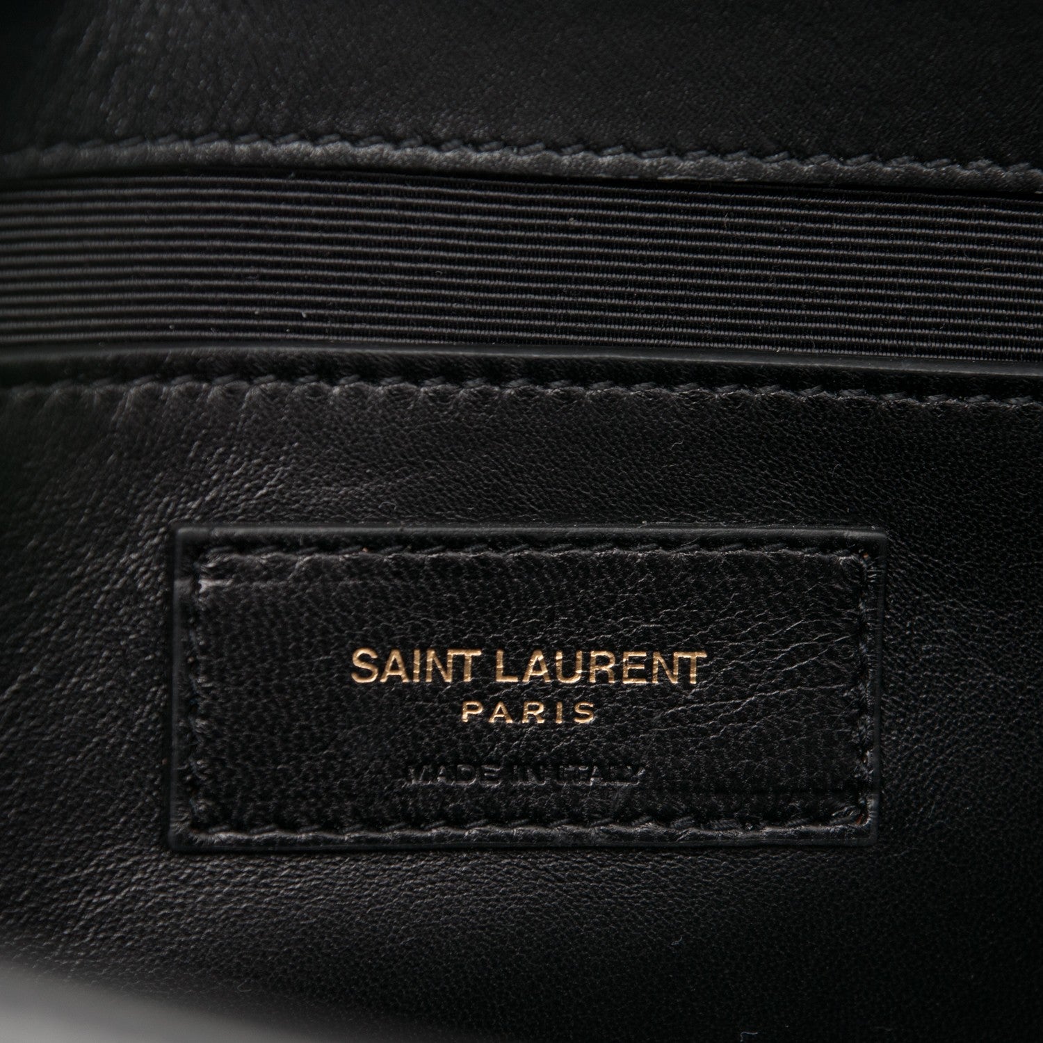 Saint Laurent Calfskin Classic Monogram Kate Heart Clutch Black Rouge 7 of 7