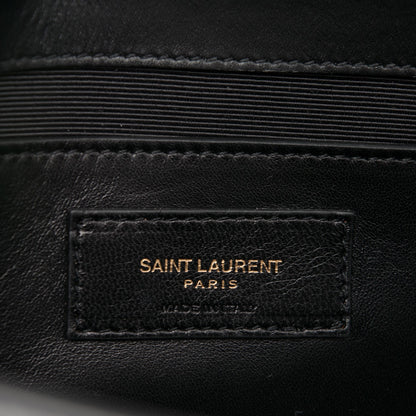 Saint Laurent Calfskin Classic Monogram Kate Heart Clutch Black Rouge 7 of 7