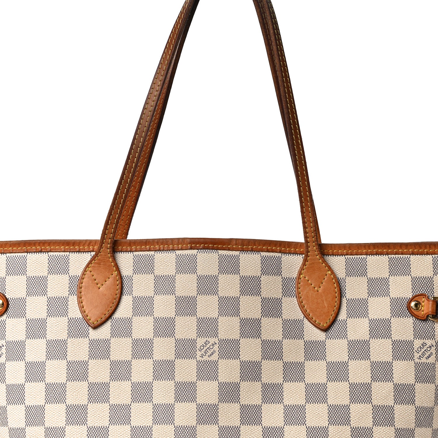 Louis Vuitton Damier Azur Neverfull MM 7 of 23