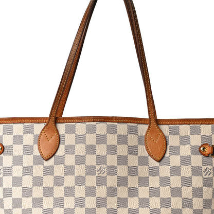 Louis Vuitton Damier Azur Neverfull MM 7 of 23