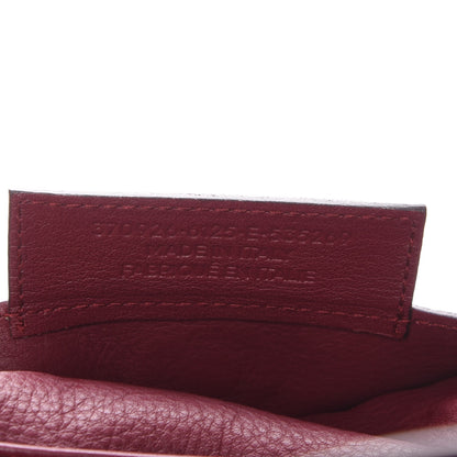 Balenciaga Veau Papier A6 Zip Around Tote Rouge Pourpre 8 of 11