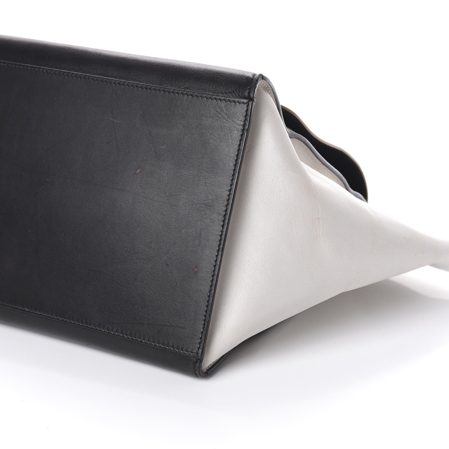 Celine Smooth Calfskin Suede Large Tri-Color Trapeze 9 of 9