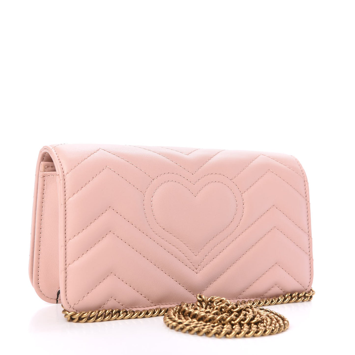 Calfskin Matelasse GG Marmont Mini Bag Perfect Pink