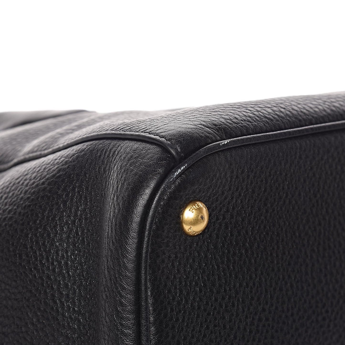 Vitello Daino Tote Black