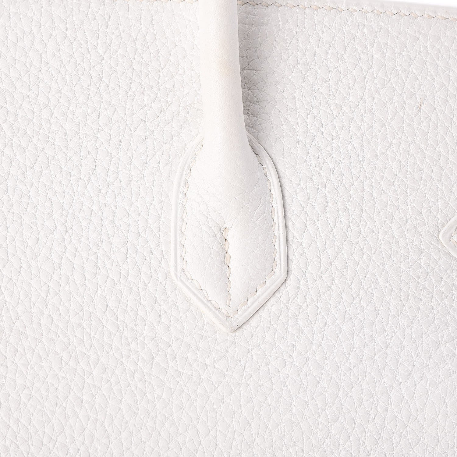 Hermes Taurillon Clemence Birkin 35 White 29 of 33