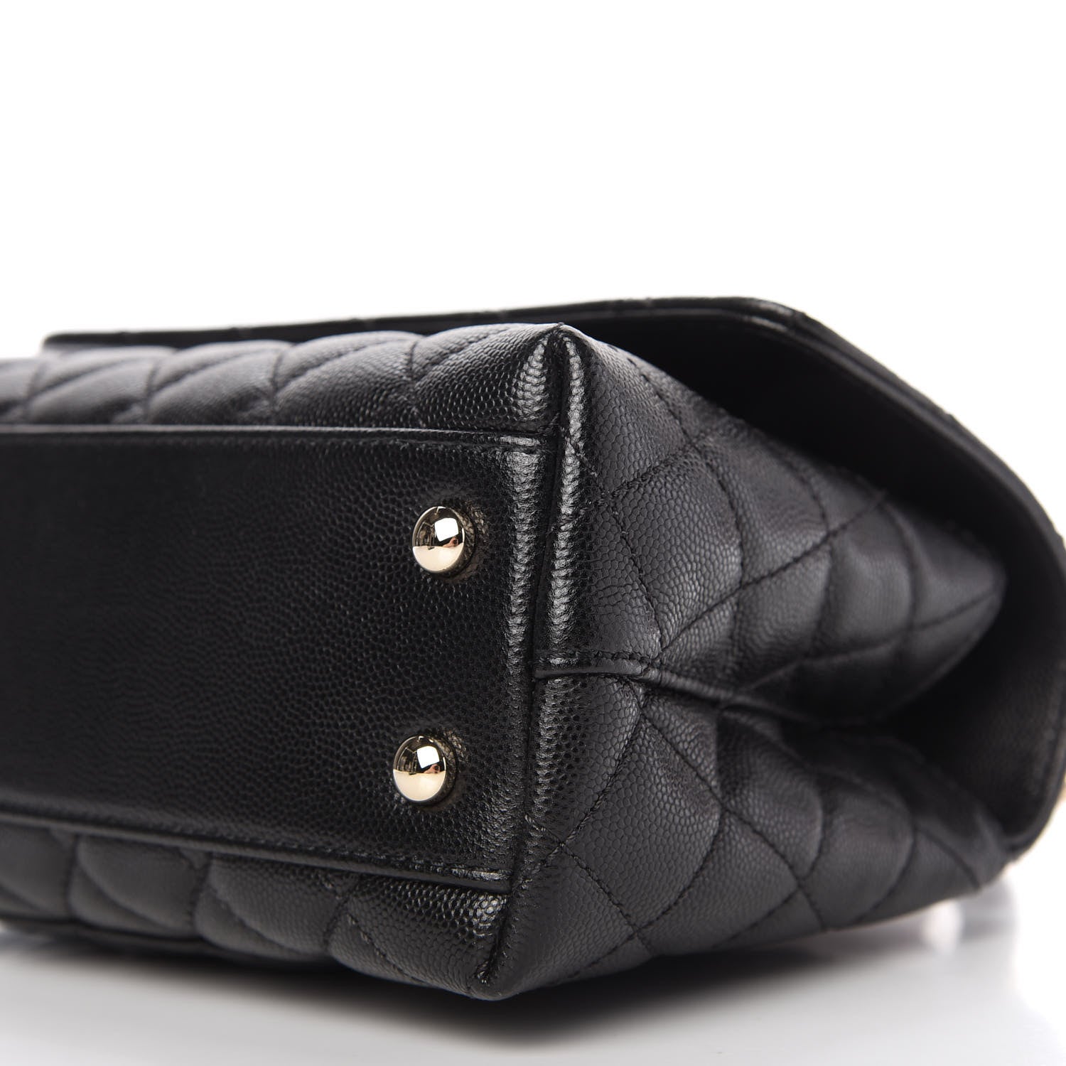 Chanel Caviar Quilted Mini Coco Handle Flap Black 7 of 10