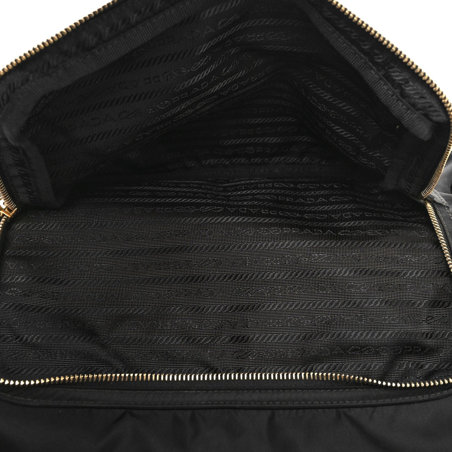 Tessuto Nylon Diaper Bag Black