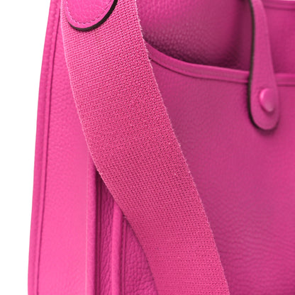 Hermes Taurillon Clemence Evelyne III PM Magnolia 11 of 14