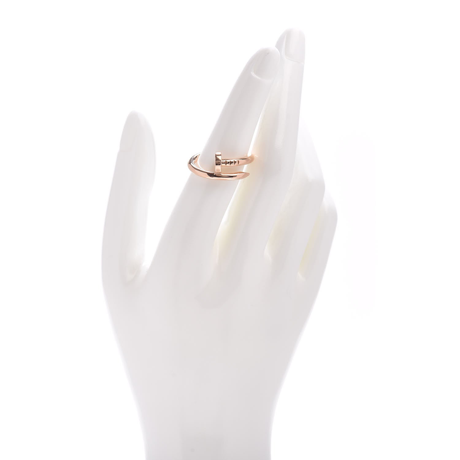 Cartier 18K Pink Gold Juste Un Clou Ring 56 7.5 2 of 5