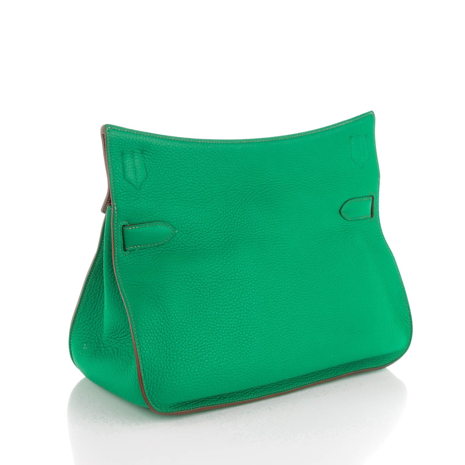 Hermes Taurillon Clemence Eclat Jypsiere 34 Menthe Etoupe 3 of 17