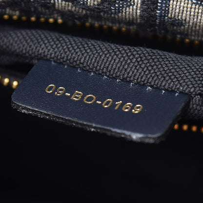 Christian Dior Oblique 30 Montaigne Flap Bag Blue 9 of 9