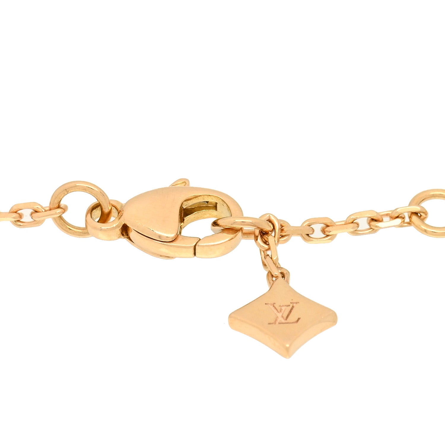 Louis Vuitton 18K Pink Gold Diamond Star Blossom Bracelet 4 of 5
