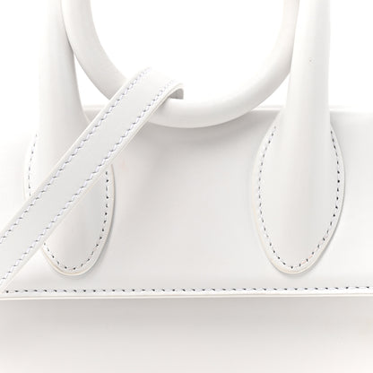 Jacquemus Smooth Calfskin Le Chiquito Noeud White 7 of 12