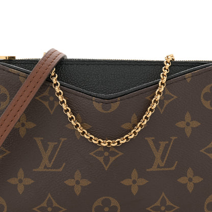 Louis Vuitton Monogram Pallas Clutch Black 8 of 11