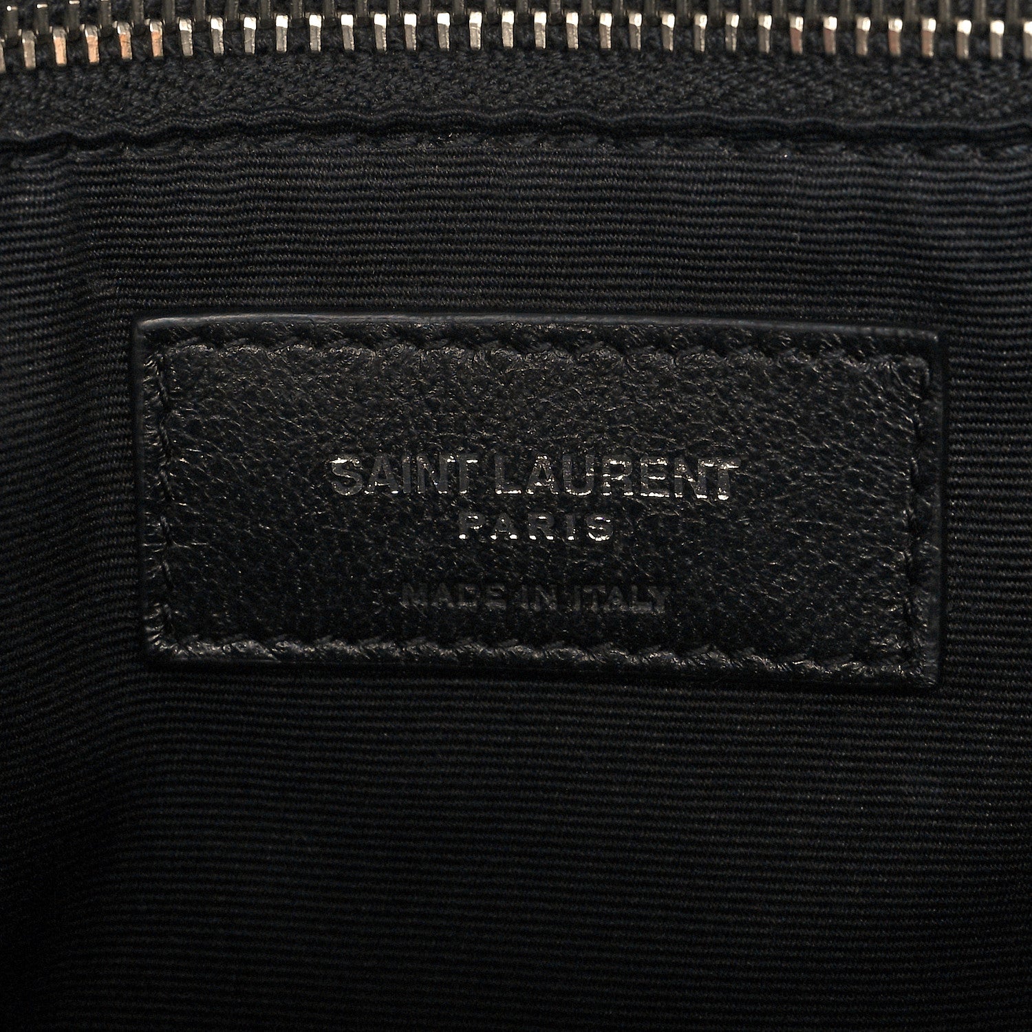 Saint Laurent Calfskin Y Quilted Monogram Large Loulou Chain Satchel Black 5 of 9