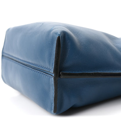 Loewe Nappa Mini Flamenco Knot Clutch Abyss Blue 9 of 9