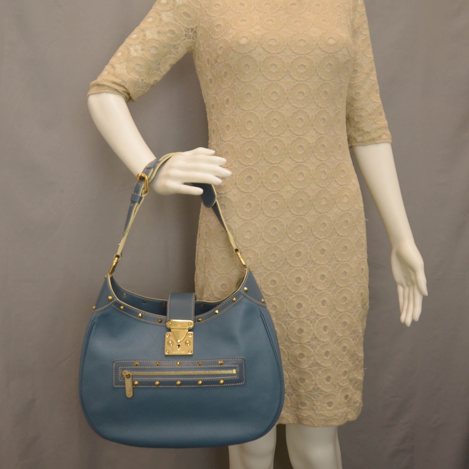 Louis Vuitton Suhali L Affriolant Blue 2 of 7