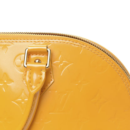 Louis Vuitton Vernis Alma PM Jaune Passion 9 of 14