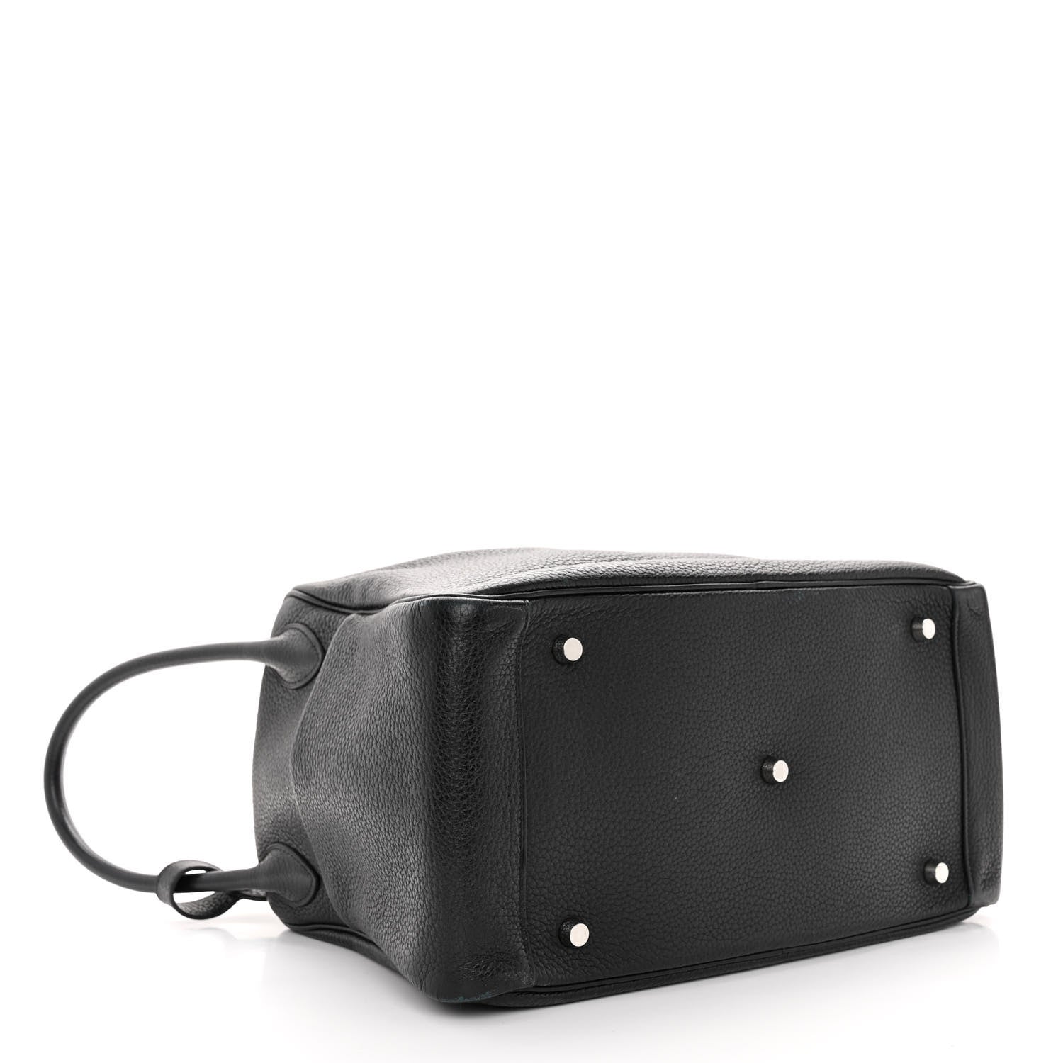 Hermes Taurillon Clemence Lindy 34 Black 4 of 10