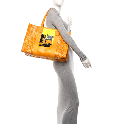 Goyard Goyardine Villette Tote Yellow 2 of 13