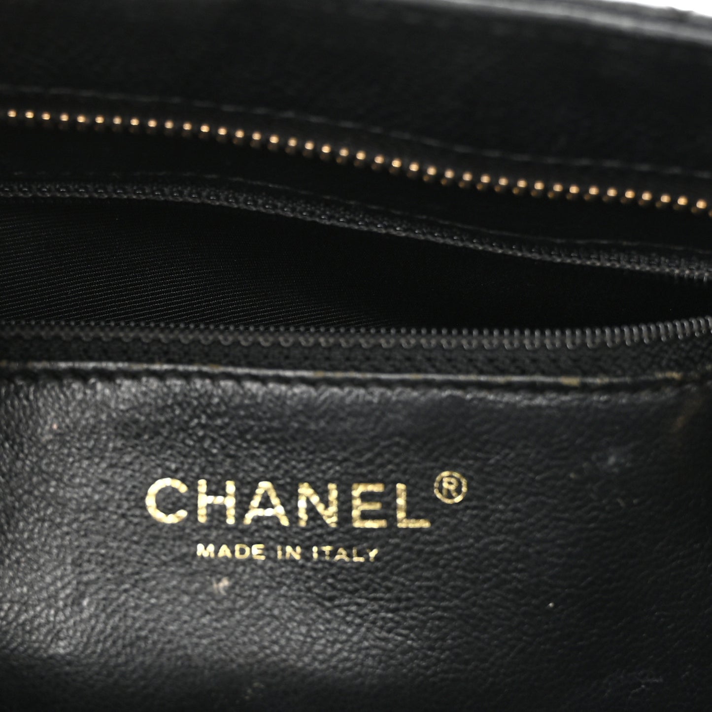 Caviar Quilted Medallion Tote Black