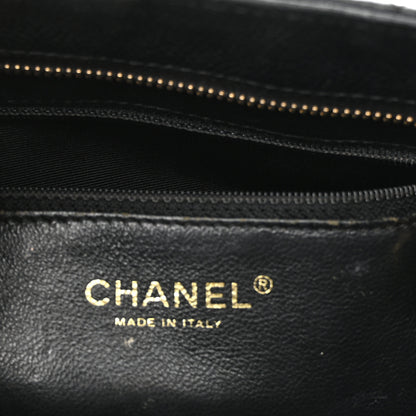 Chanel Caviar Quilted Medallion Tote Black 6 of 10
