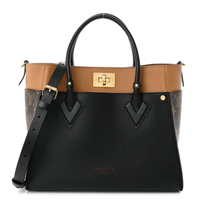 Louis Vuitton Calfskin Monogram On My Side Black 1 of 9