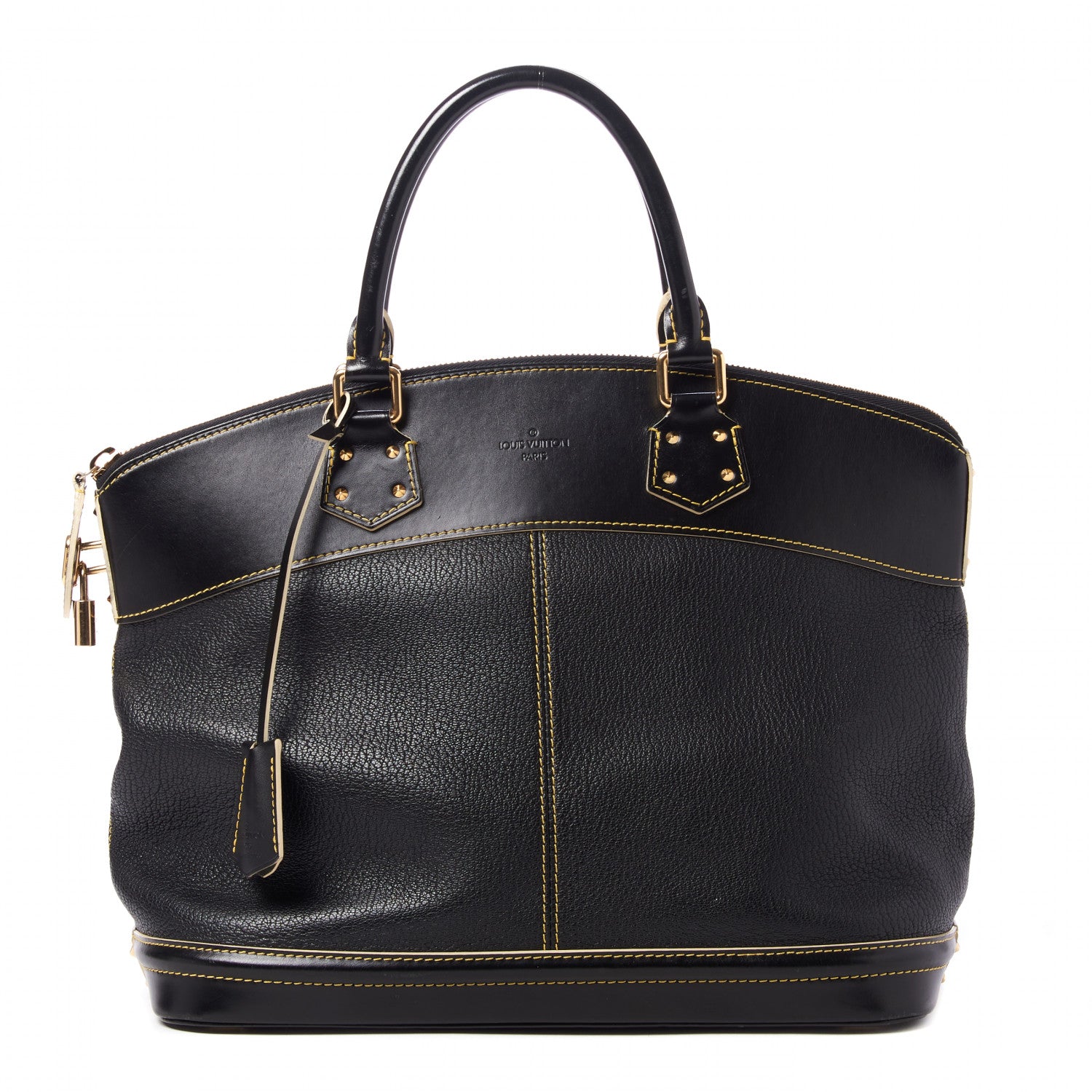 Louis Vuitton Suhali Lockit MM Black 1 of 7
