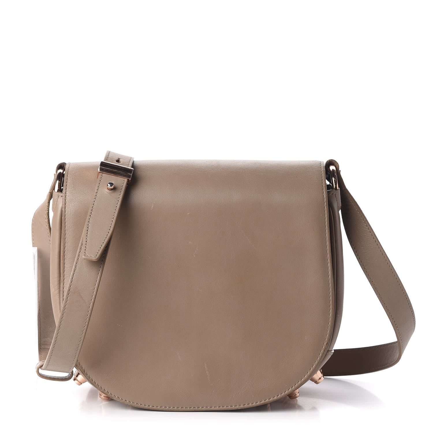 Alexander Wang Calfskin Small Lia Sling Latte Rose Gold Hardware 1 of 16