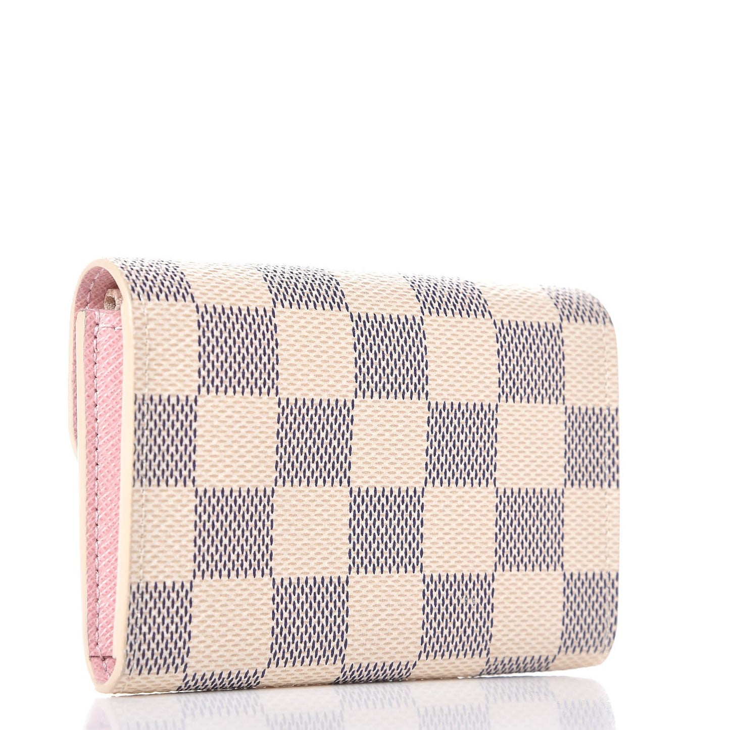 Damier Azur Rosalie Coin Purse Rose Ballerine