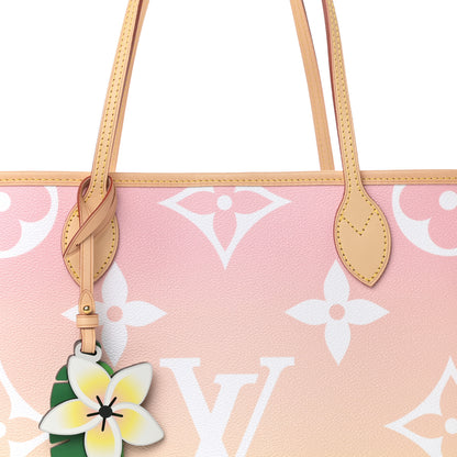 Louis Vuitton Monogram Giant By The Pool Neverfull MM Light Pink 9 of 11