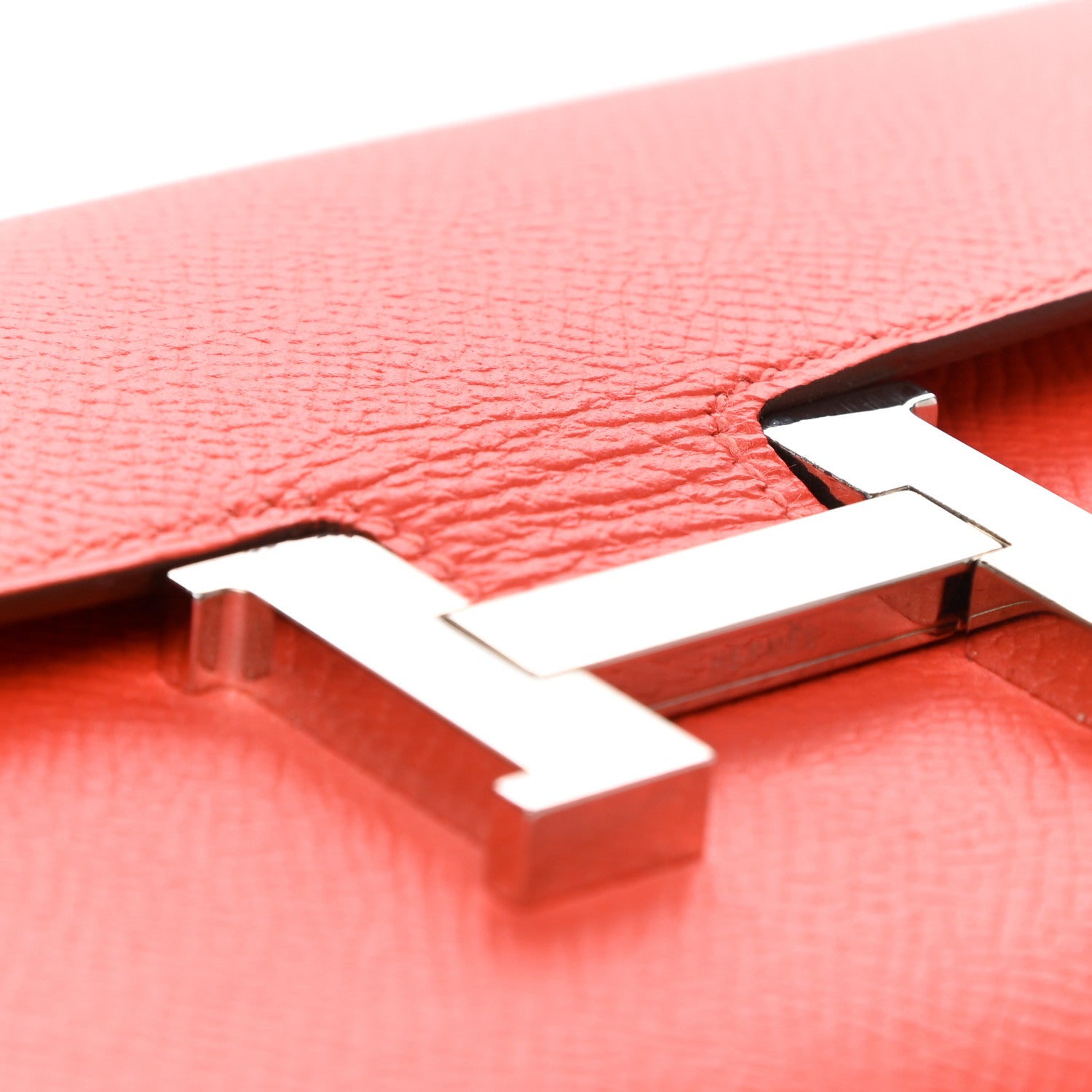 Hermes Epsom Constance Long Wallet Rose Jaipur 9 of 10