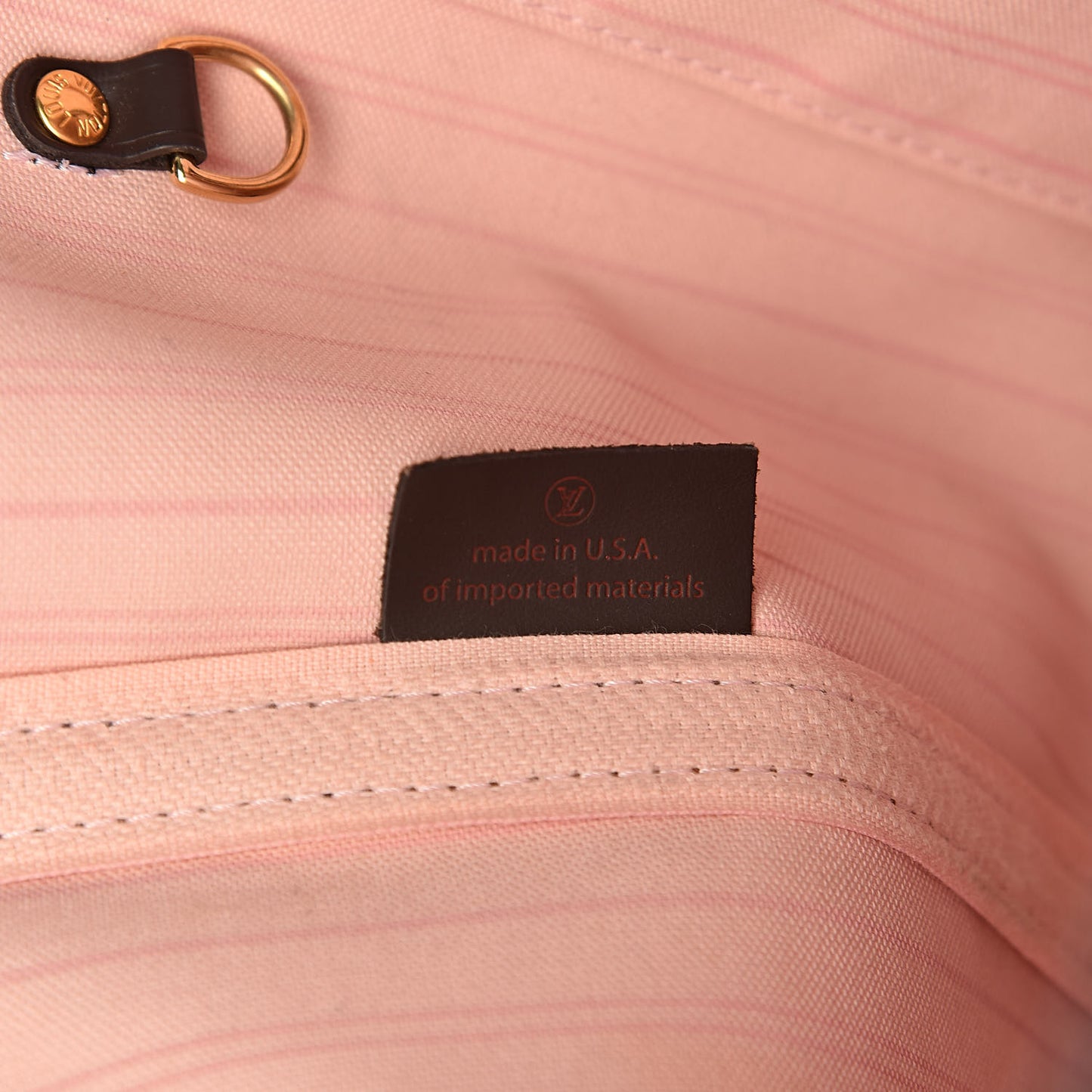 Damier Ebene Neo Neverfull MM Rose Ballerine