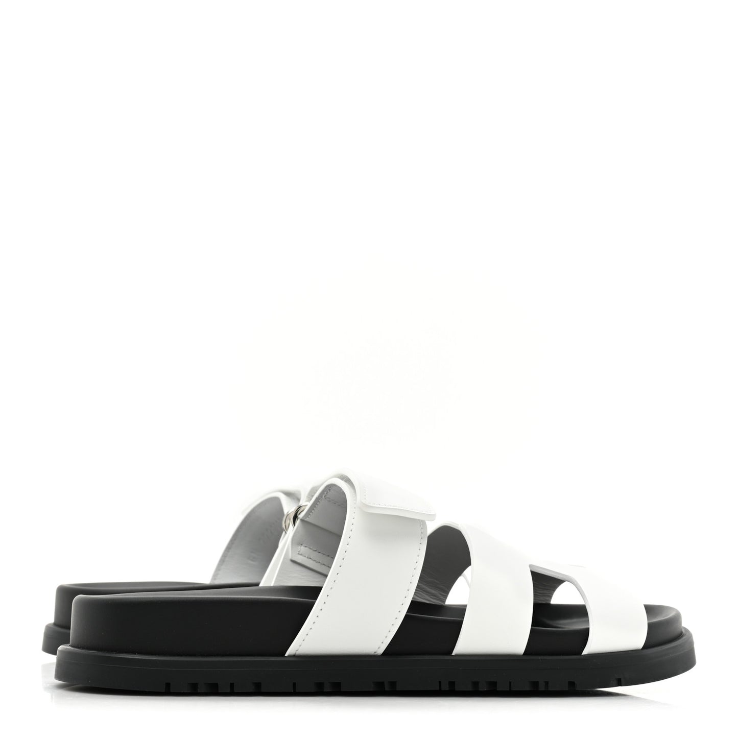 Calfskin Womens Chypre Sandals 36.5 White
