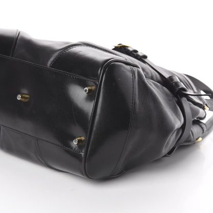 Burberry Soft Bridle Calfskin Small Canterbury Tote Black 6 of 9