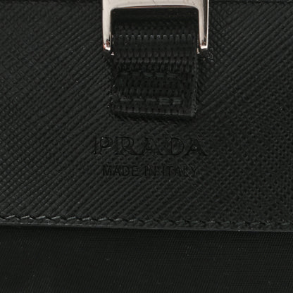 Prada Re-Nylon Saffiano Smartphone Case Crossbody Black 6 of 11