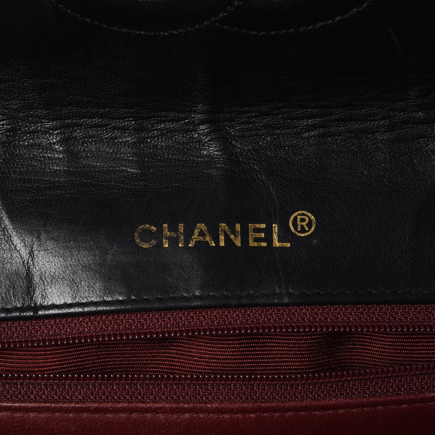 Lambskin Quilted Medium Single Flap Black