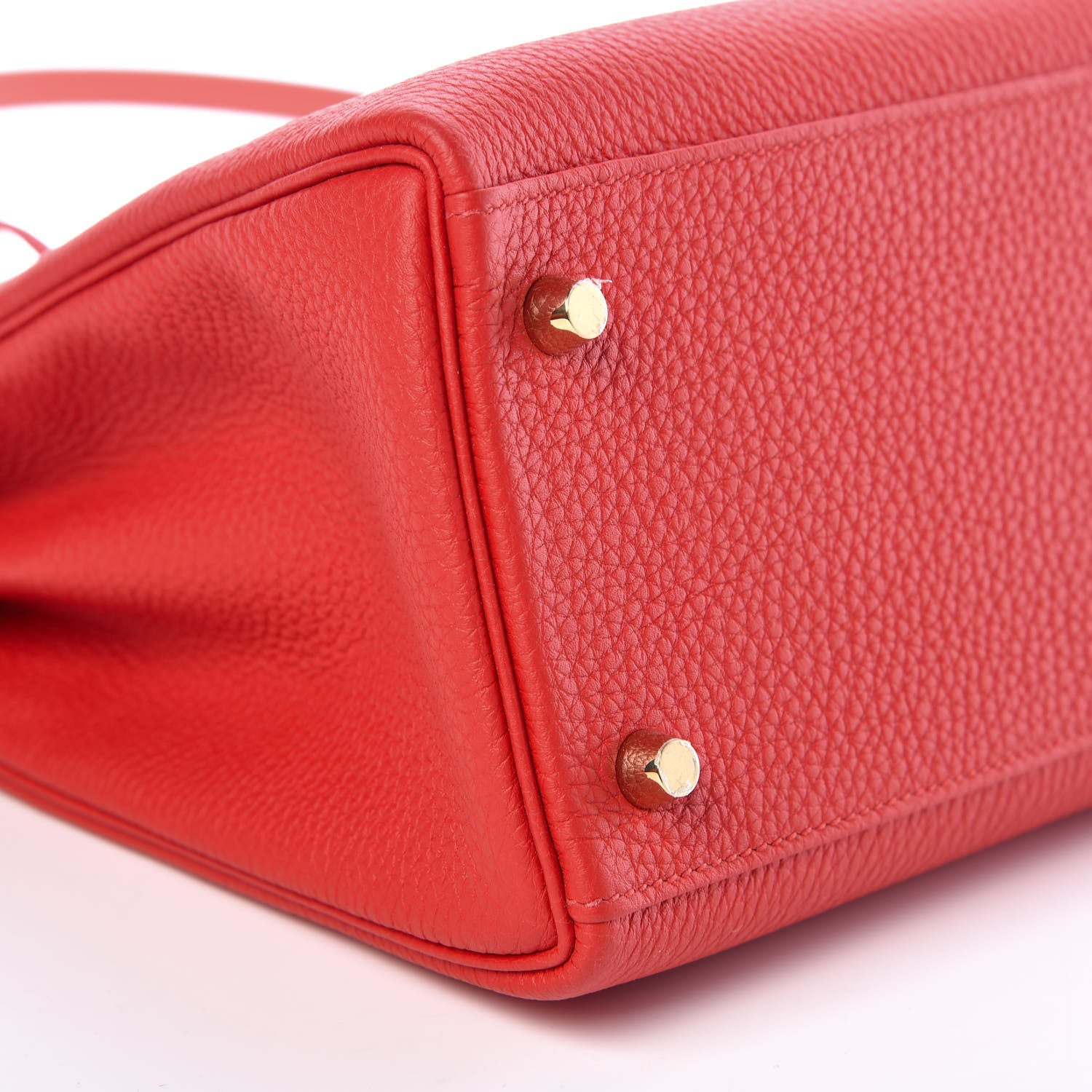 Hermes Togo Kelly Retourne 28 Rouge De Coeur 39 of 41