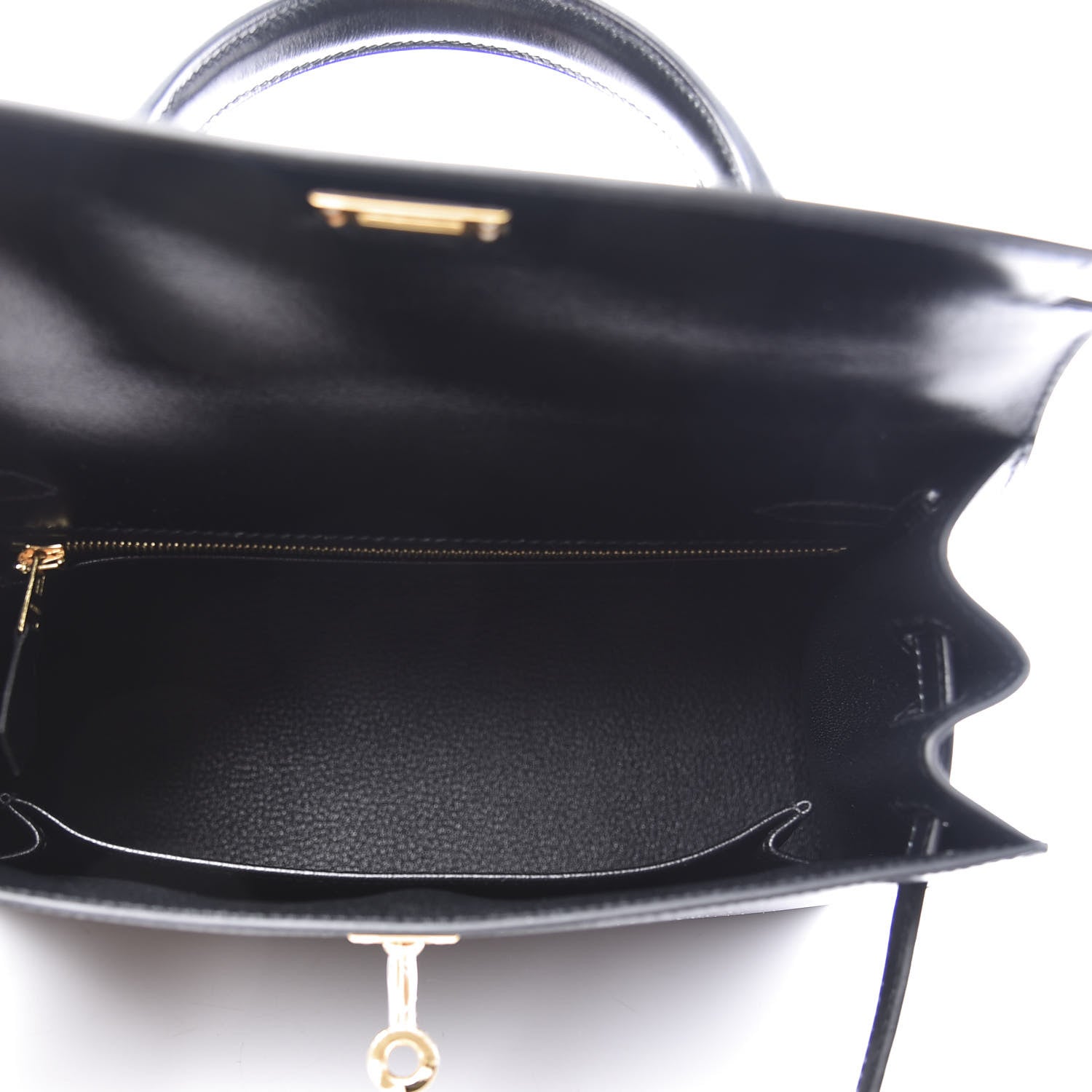 Hermes Box Kelly Sellier 25 Black 4 of 20