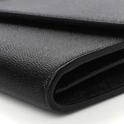 Saint Laurent Grain De Poudre Mini Uptown Crossbody Bag Black 11 of 13