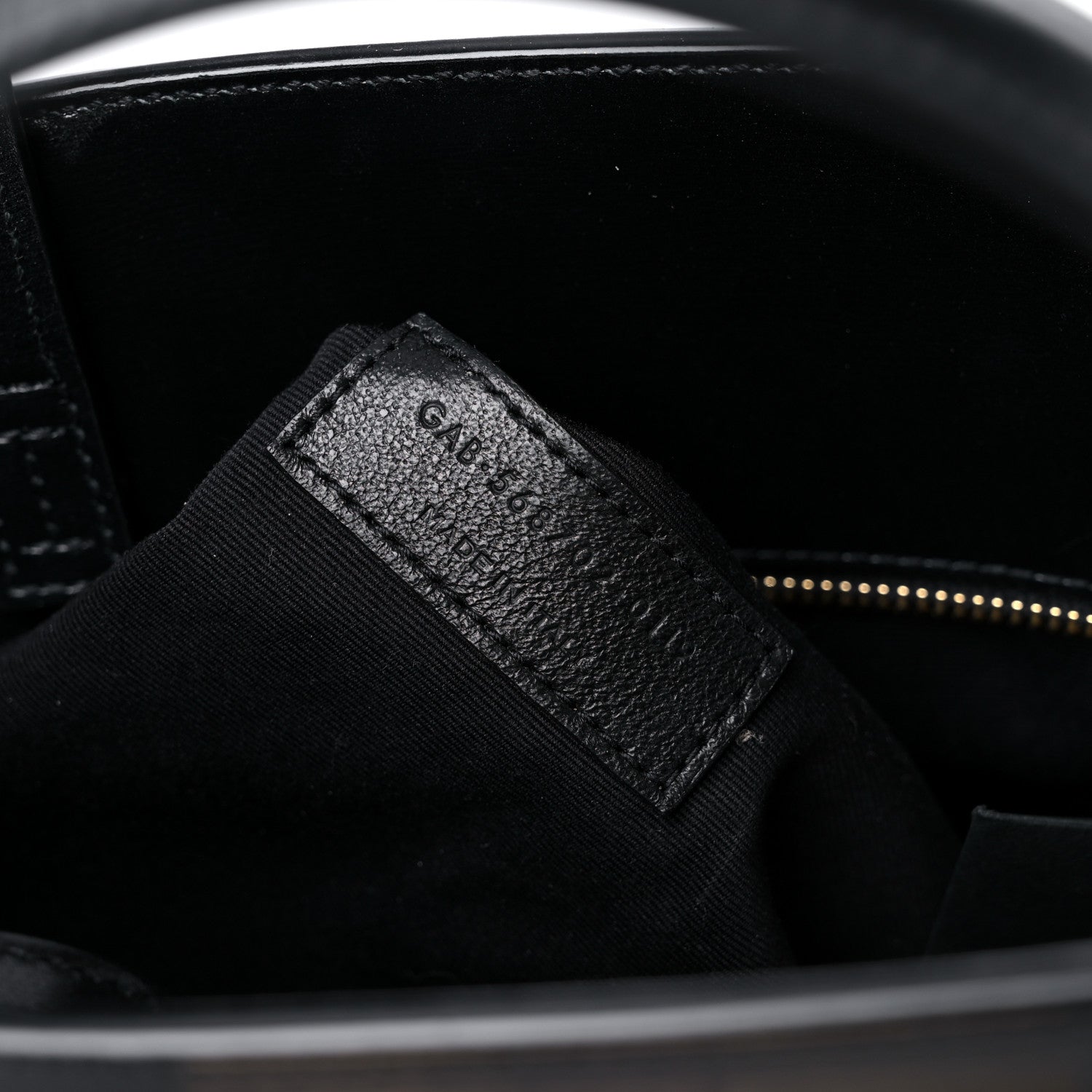 Saint Laurent Calfskin Small Manhattan Shopper Tote Black 7 of 14