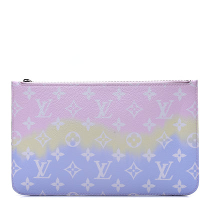 Louis Vuitton Monogram Escale Neverfull MM GM Pochette Pastel 1 of 9