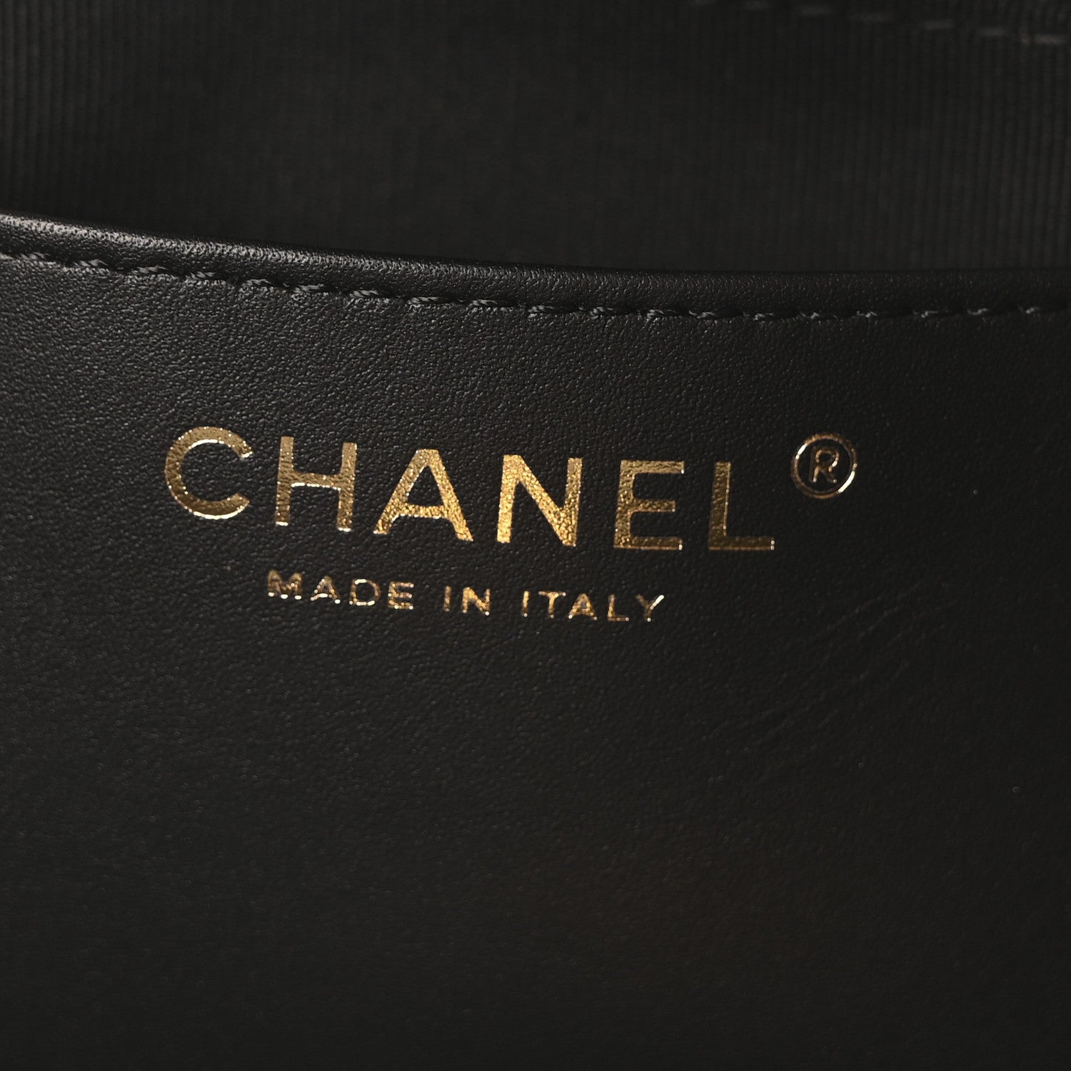 Chanel Caviar Stitched Pocket CC Large Tote Black 7 of 11