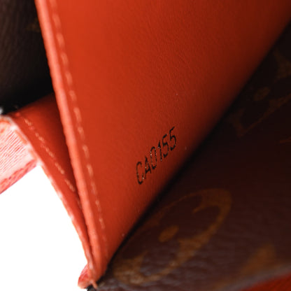 Louis Vuitton Monogram Emilie Wallet Piment 7 of 15