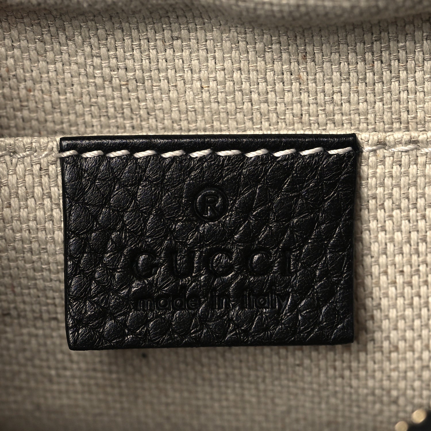 Gucci Pebbled Calfskin Small Soho Disco Bag Black 6 of 11