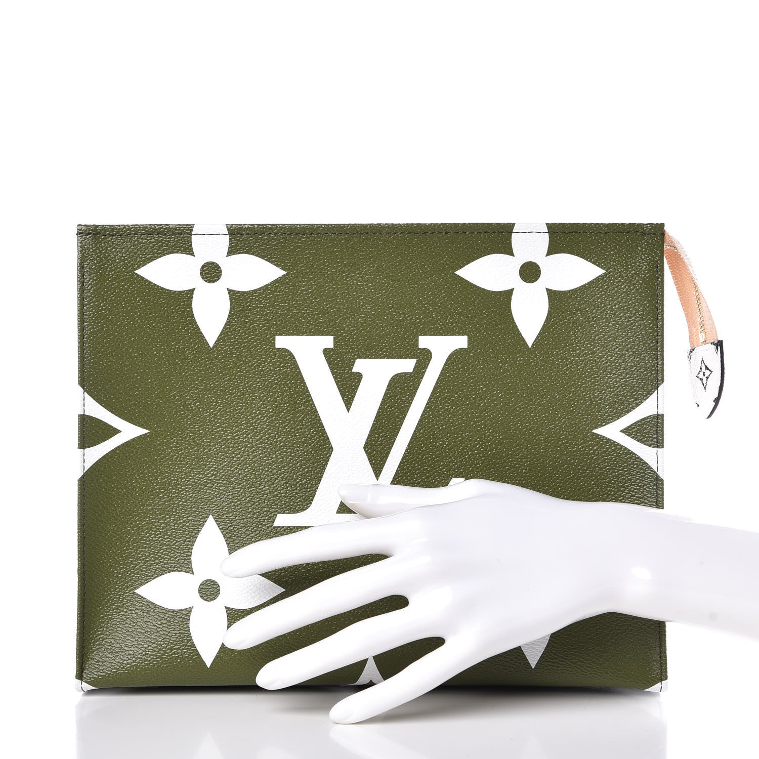 Louis Vuitton Monogram Giant Toiletry Pouch 26 Kaki 2 of 8