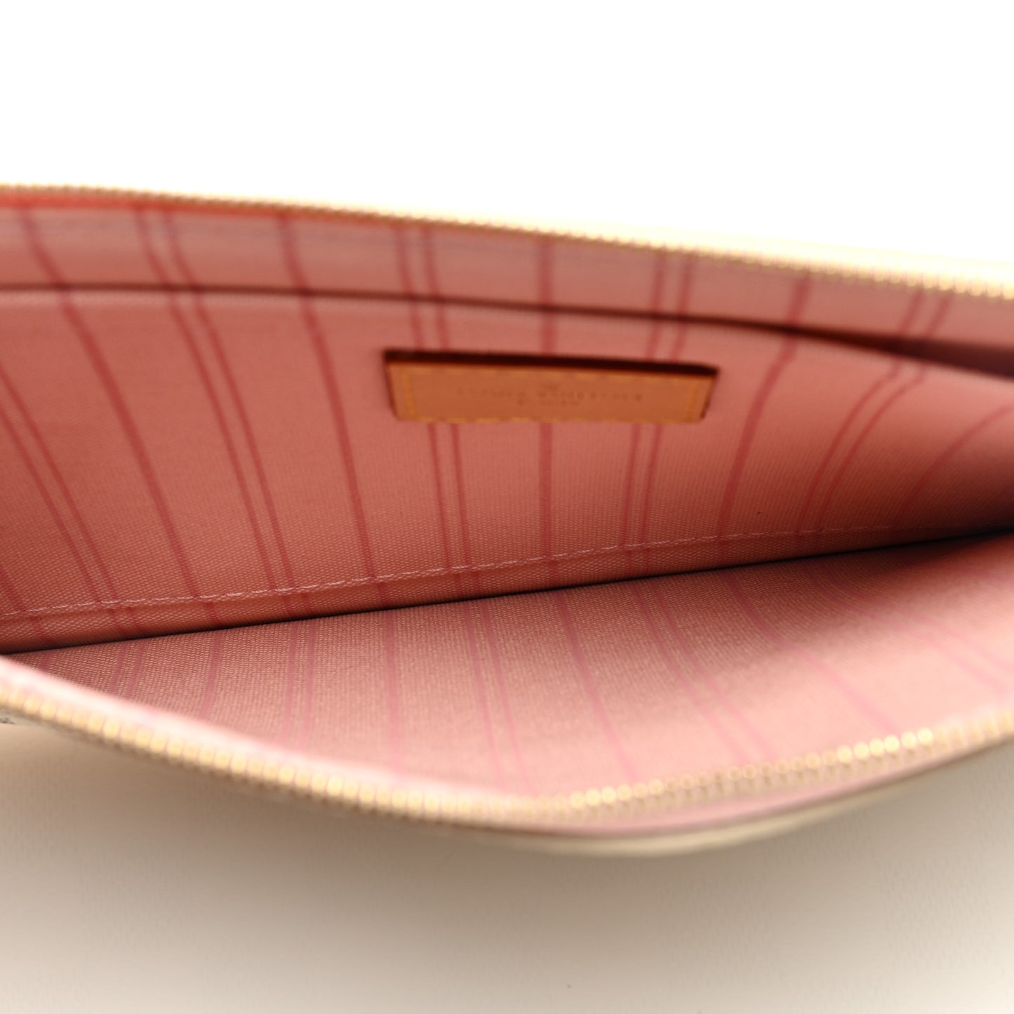 Damier Azur Neverfull MM GM Pochette Rose Ballerine