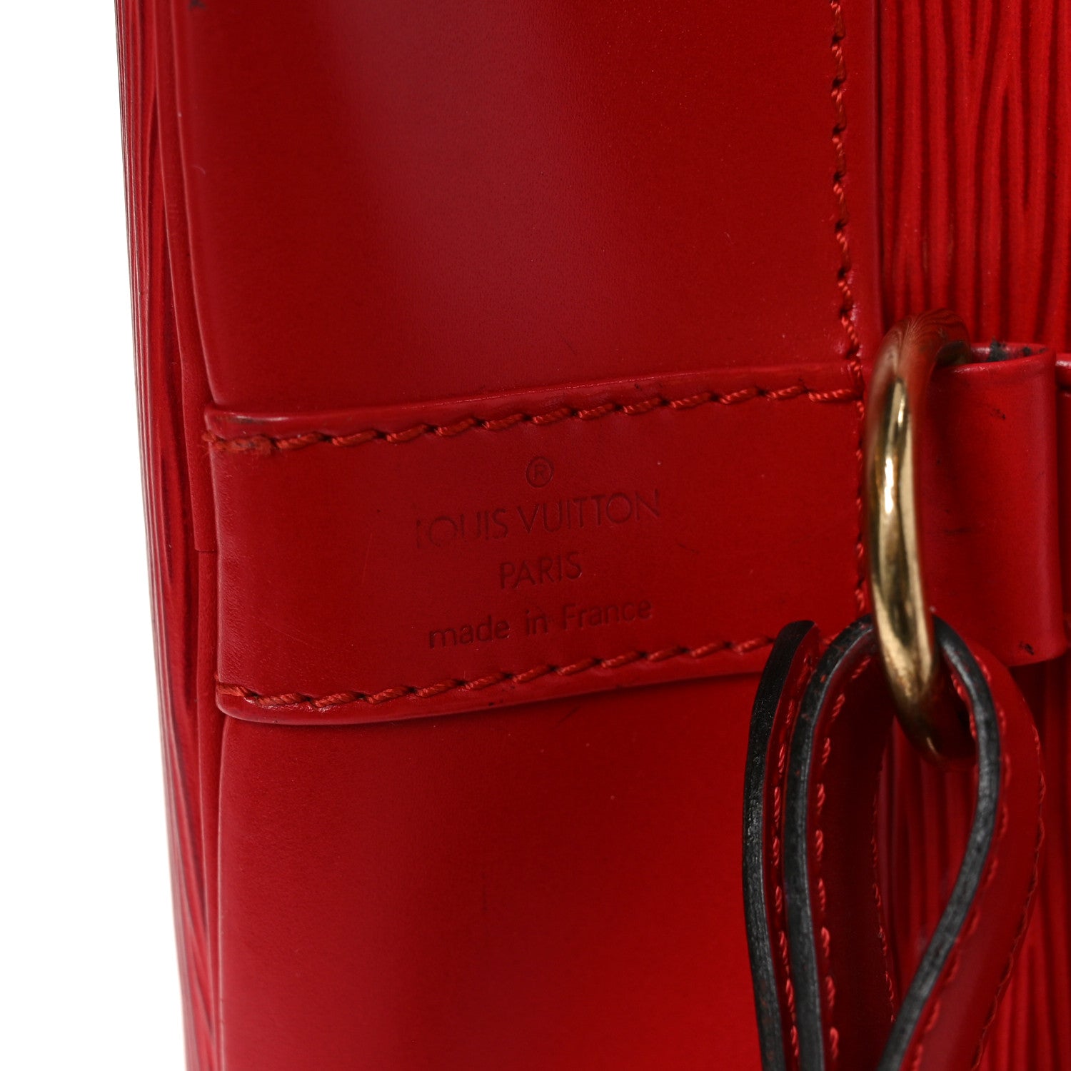 Louis Vuitton Epi Randonnee PM Castillan Red 6 of 9