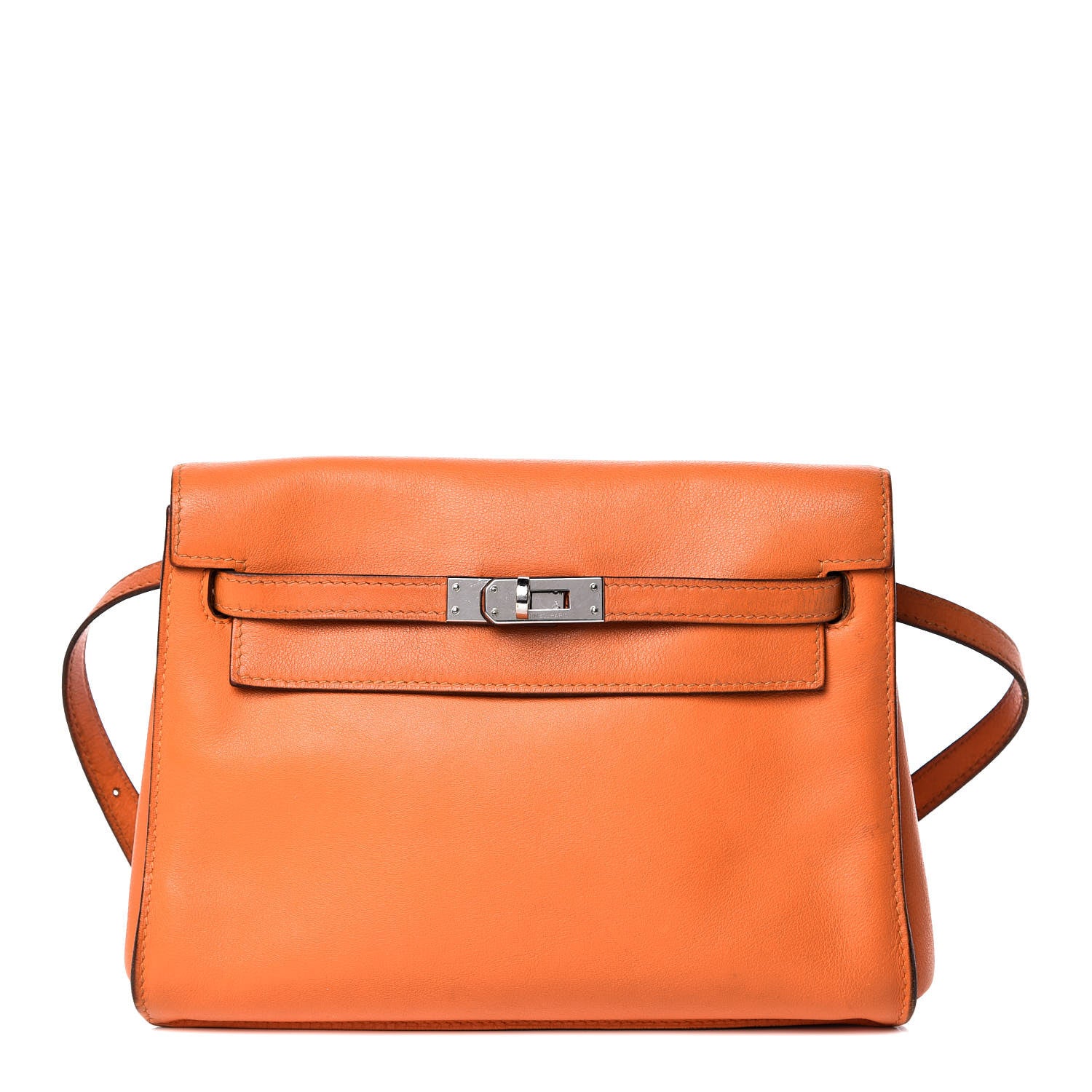 Hermes Swift Kelly Danse Belt Bag Orange 1 of 25