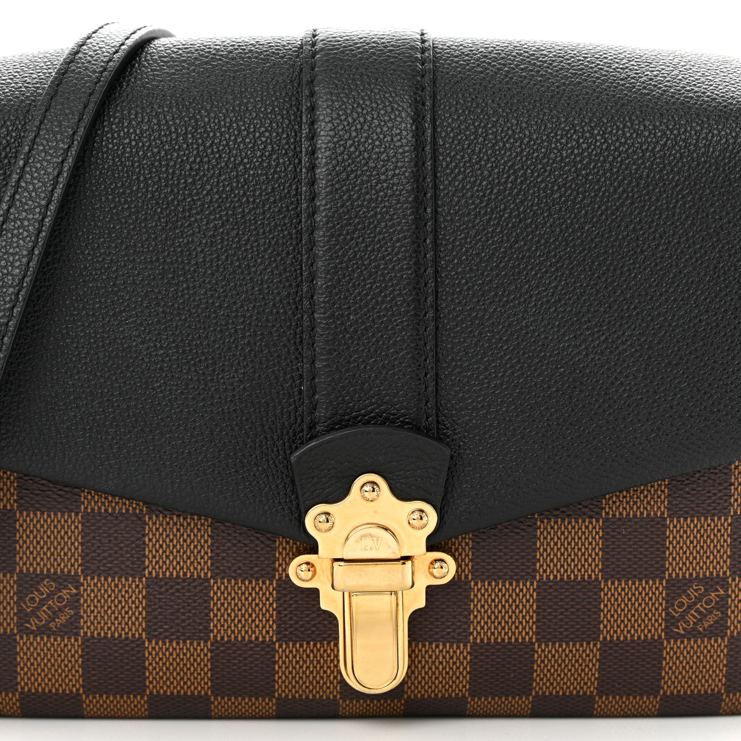 Louis Vuitton Damier Ebene Clapton Black 7 of 9